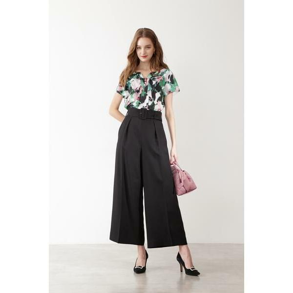 PINKY & DIANNE / ピンキーアンドダイアン ◆シャドーフラワープリントブラウス | PINKY&DIANNE | 03