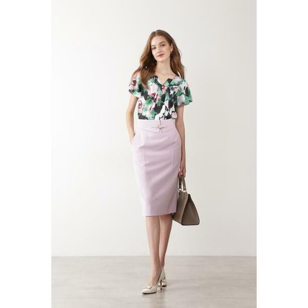 PINKY & DIANNE / ピンキーアンドダイアン ◆シャドーフラワープリントブラウス | PINKY&DIANNE | 04