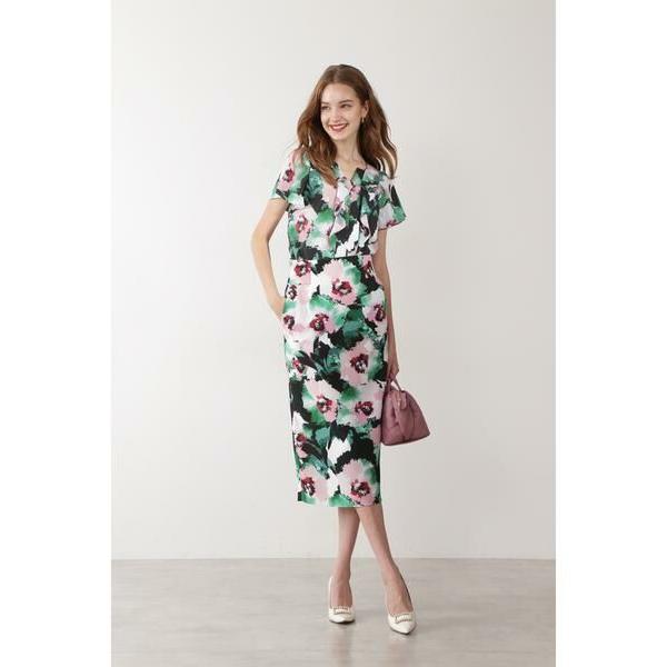 PINKY & DIANNE / ピンキーアンドダイアン ◆シャドーフラワープリントブラウス | PINKY&DIANNE | 05