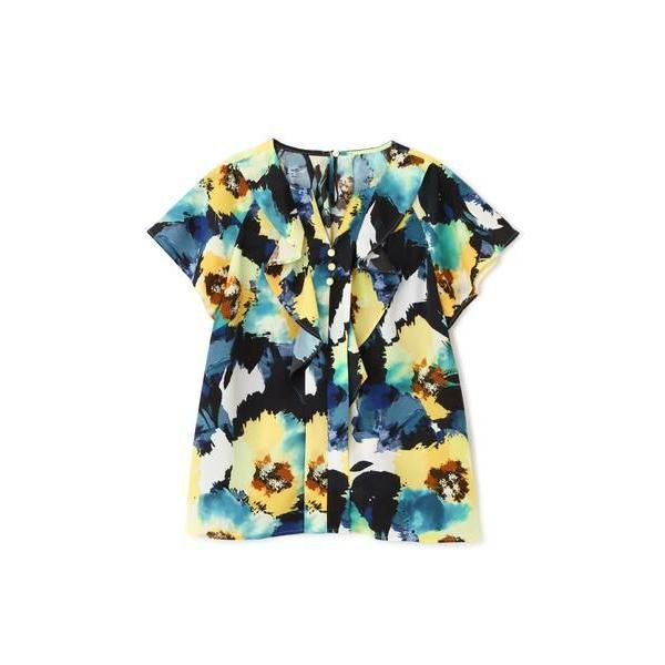 PINKY & DIANNE / ピンキーアンドダイアン ◆シャドーフラワープリントブラウス | PINKY&DIANNE | 07