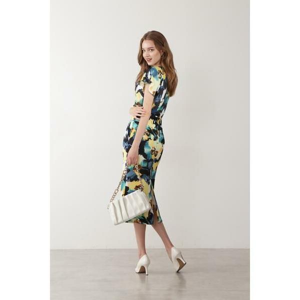 PINKY & DIANNE / ピンキーアンドダイアン ◆シャドーフラワープリントスカート | PINKY&DIANNE | 09