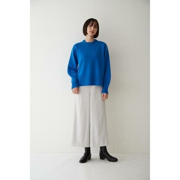 human woman（ヒューマンウーマン） ◇セミ梳毛ツイルパンツ