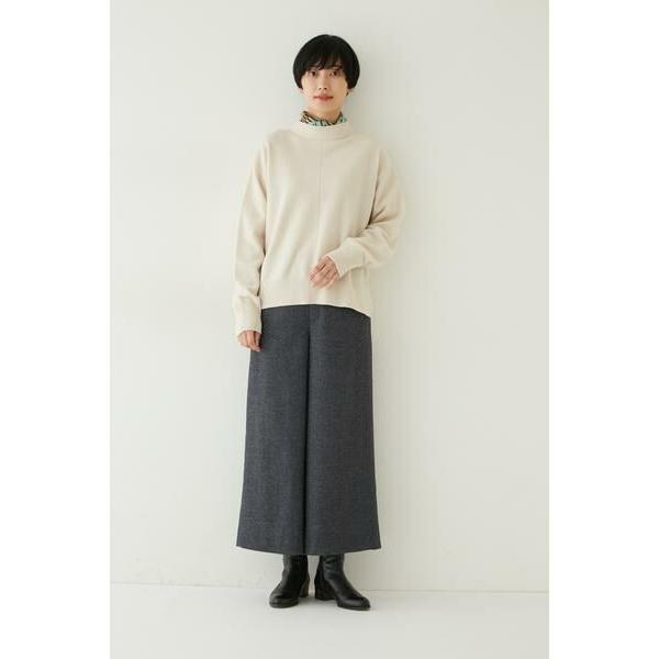 human woman（ヒューマンウーマン） ◇セミ梳毛ツイルパンツ