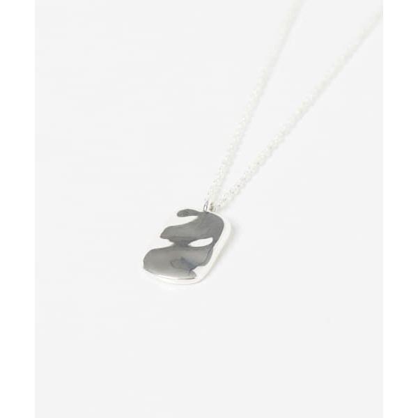 SMELLY / スメリー so' rectangle plate necklace : 0000100442sm43