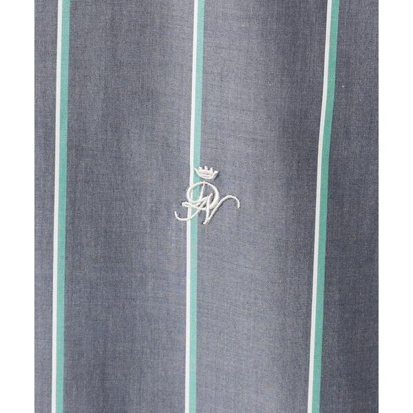 Dessin（デッサン） 【洗える】オリジナルストライプ柄シャツ