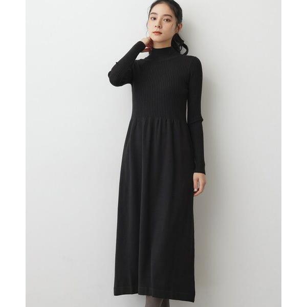 デッサン（Dessin）/【2点セット・洗える】シャギーベストニットワンピース Dessin（デッサン） 【2点セット・洗える】シャギーベストニット