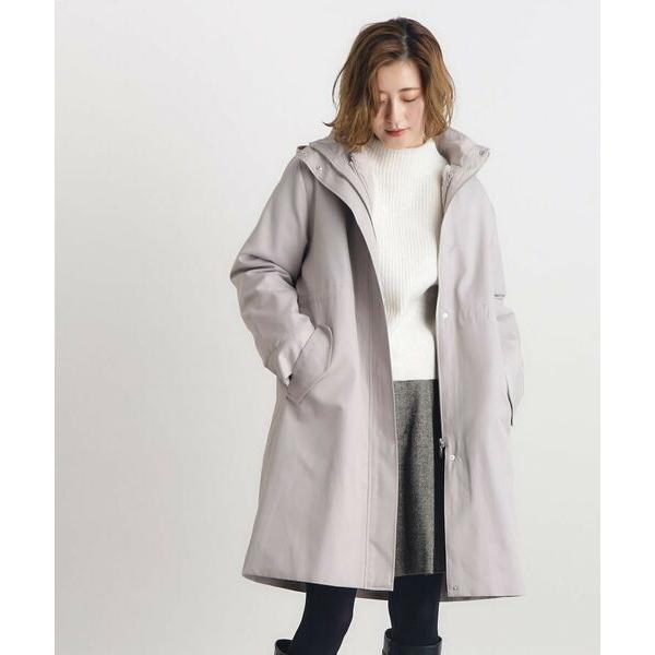 グローブ grove★撥水4WAYフェイクファーライナーロングマンパ★ブラックM grove / グローブ 【撥水】4WAYフェイクファーライナー