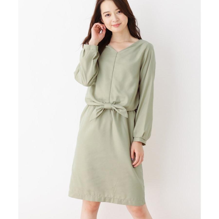 Index インデックス 洗える ウエストリボンワンピース タカシマヤファッションスクエア 通販 Paypayモール