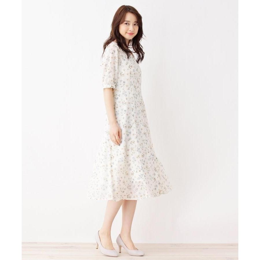 Index インデックス 洗える カットドビー花柄前開きワンピース タカシマヤファッションスクエア 通販 Paypayモール