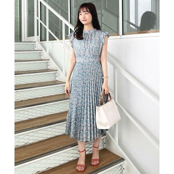 Index インデックス ミニフラワーフリルプリーツワンピース Web限定サイズ c タカシマヤファッションスクエア 通販 Yahoo ショッピング