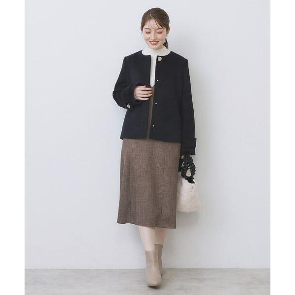 index（インデックス） ノーカラーショートコート : タカシマヤ