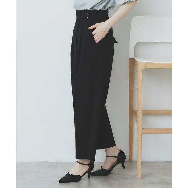 専用商品 SALE／20%OFF】ラップストレートパンツ【接触冷感/抗ピル/洗濯機