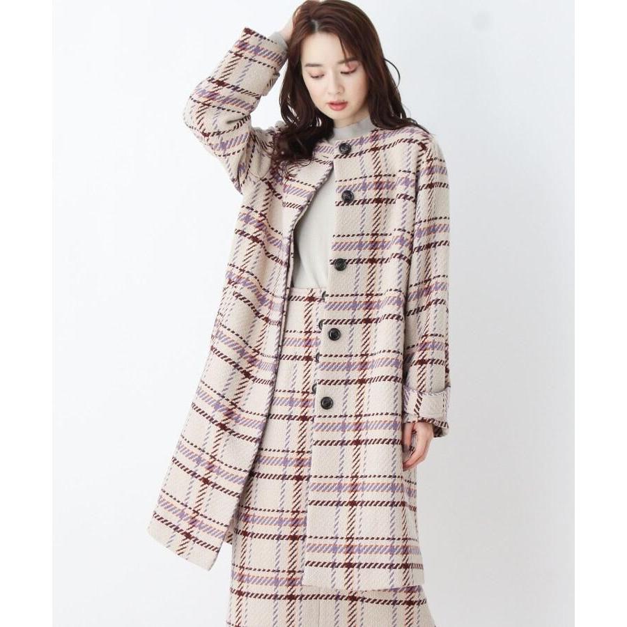 Opaque Clip オペーク ドット クリップ クラシカルチェックノーカラーコート タカシマヤファッションスクエア 通販 Paypayモール