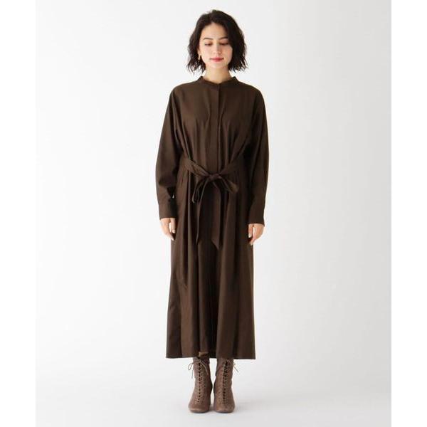 Opaque Clip オペーク ドット クリップ ベルト付きバンドカラー比翼シャツワンピース タカシマヤファッションスクエア 通販 Paypayモール