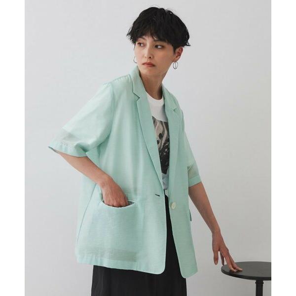 OPAQUE.CLIP / オペーク ドット クリップ シアーハーフスリーブ