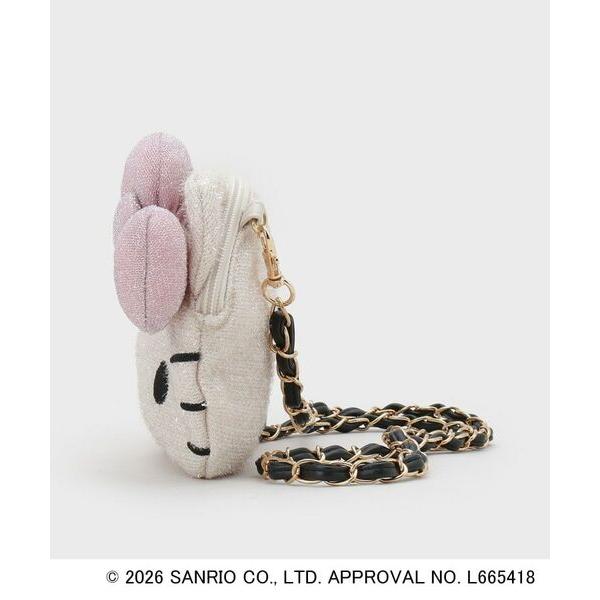 OPAQUE.CLIP×キティ★フェイス型2WAYキラキラショルダーバッグ★新品 OPAQUE.CLIP - OPAQUE.CLIP×キティ☆フェイス型2WAYキラキラショルダー