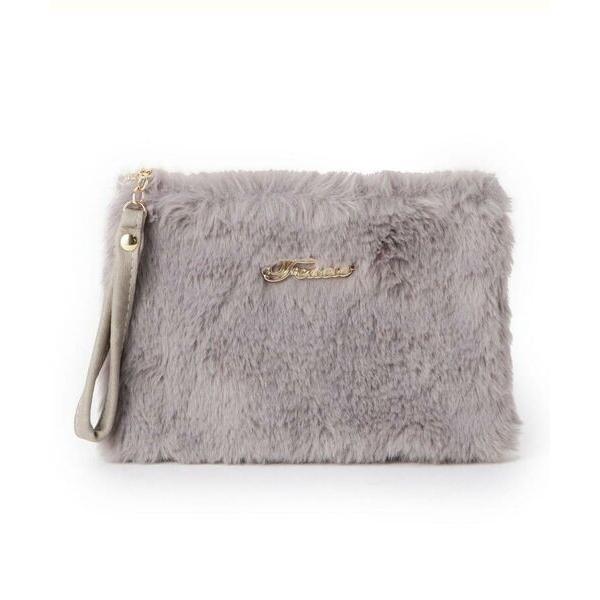 Passage Mignon パサージュ ミニョン エコファーフラットポーチ タカシマヤファッションスクエア 通販 Paypayモール