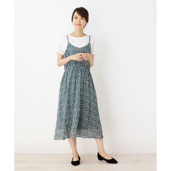 Shoo La Rue シューラルー Tシャツ フラワーしわキャミワンピースset タカシマヤファッションスクエア 通販 Paypayモール