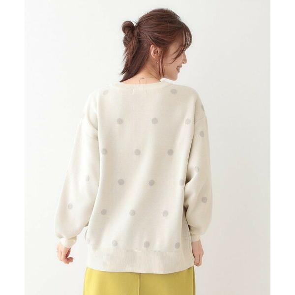 SHOO・LA・RUE（シューラルー） 【S-LL】ドット柄が目を惹く ゆったり