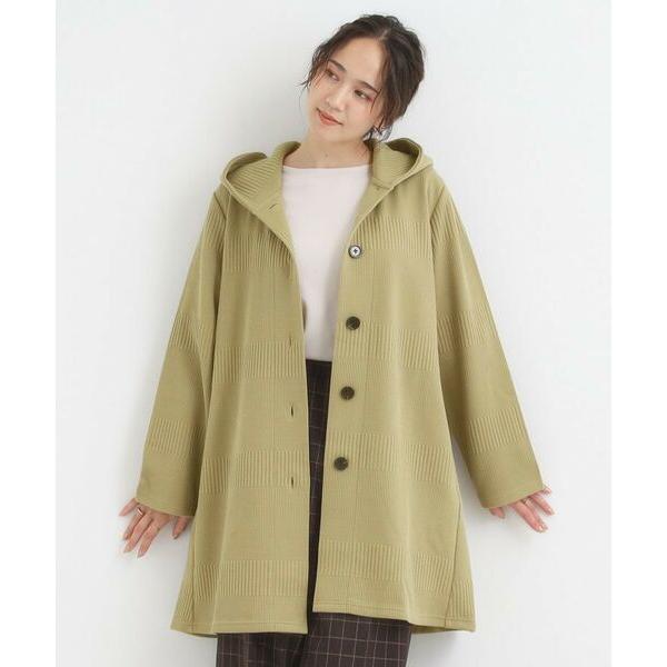 NIDO/カーディガン(厚手)/--/--/BRW/無地 柄編みニットカーディガン