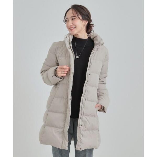 【未使用】フェイクファーフードロングコート（定価32,000円） SHOO・LA・RUE（シューラルー） ダウンコート ダウンジャケット 「洗濯