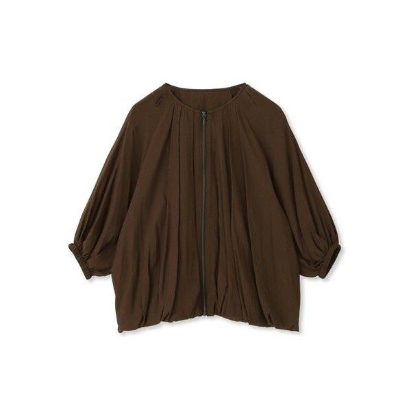 MAYSON GREY（メイソングレイ） 5分袖ギャザーブルゾン≪手洗い可能