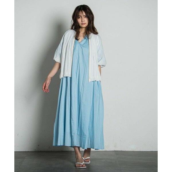 MAYSON GREY（メイソングレイ） 5分袖ギャザーブルゾン≪手洗い可能