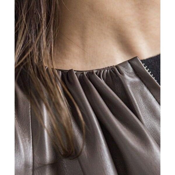 MAYSON GREY（メイソングレイ） EGGレザーライクブルゾン : タカシマヤ