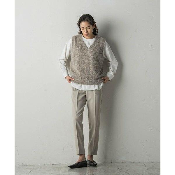 メイソングレイ（MAYSON GREY）/ウエストゴムスリムテーパードパンツ≪洗濯機で洗える≫ MAYSON GREY（メイソングレイ） ウエストゴムスリムテーパードパンツ