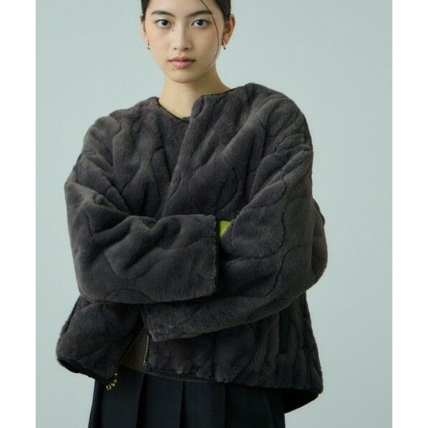 VICKY（ビッキー） ひょうたんキルトリバーシブルZIPジャケット