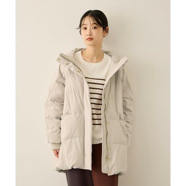 ketty（ケティ） ストレッチフードピュアダウンミドルコート