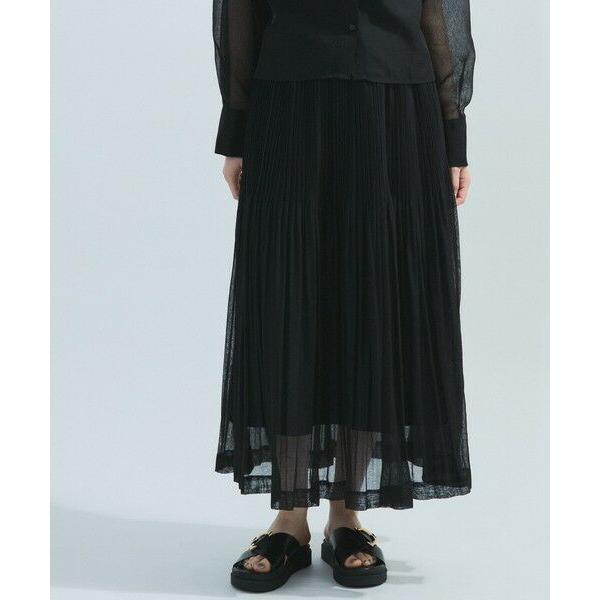 ketty（ケティ） シアーリネンライクプリーツスカート≪セットアップ