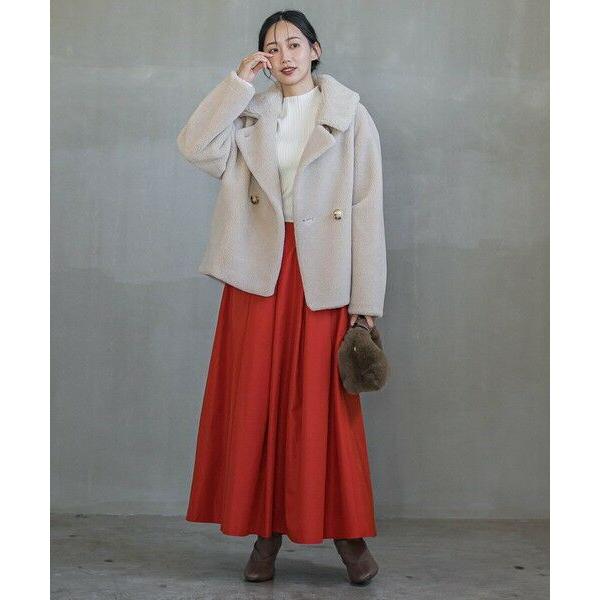 ドロワットロートレアモン（Droite lautreamont）/袖ボタンランダムリブニット≪手洗い可能≫ Droite lautreamont（ドロワット・ロートレアモン） 袖ボタンランダム