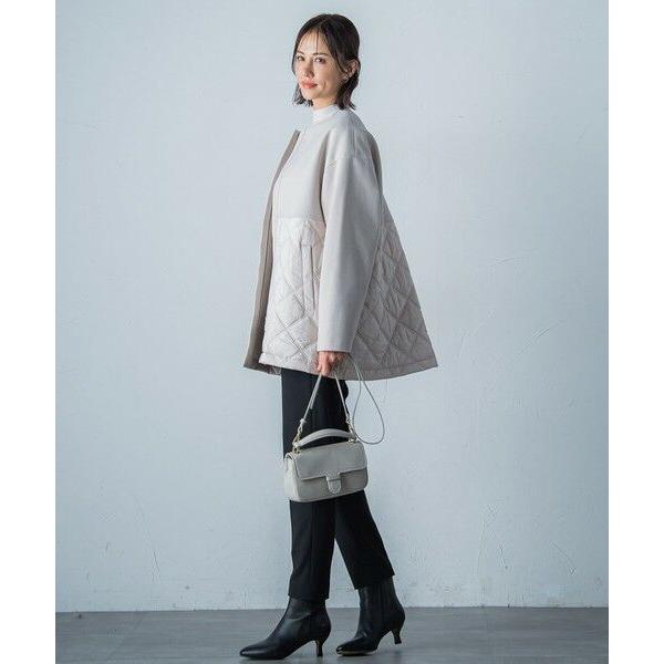 LAUTREAMONT（ロートレアモン） ドッキングキルティングコート≪洗濯機