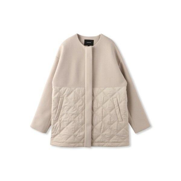 LAUTREAMONT（ロートレアモン） ドッキングキルティングコート≪洗濯機