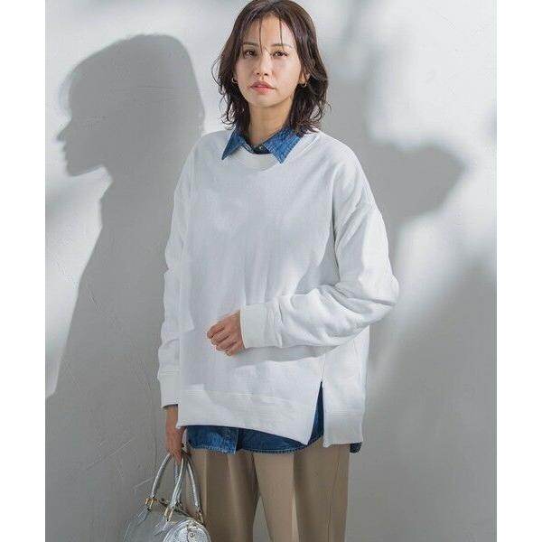 レオナール LEONARD カットソー 長袖 ニット切替 タートルネック