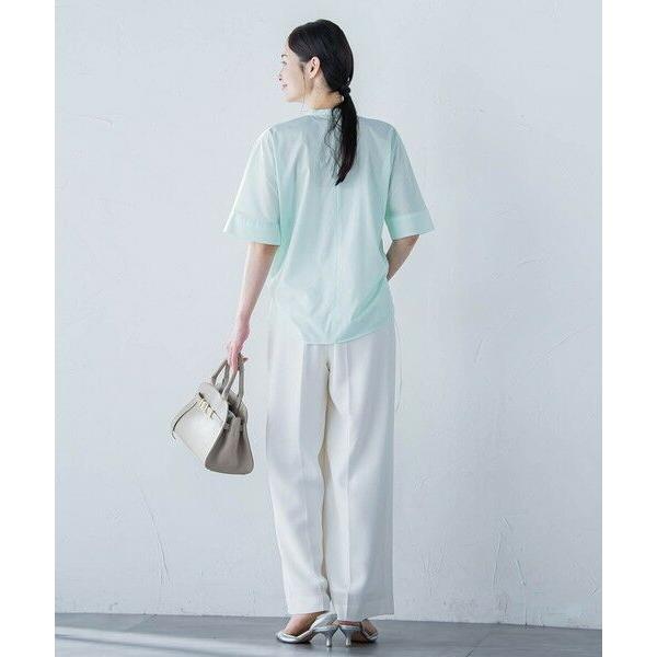 LAUTREAMONT（ロートレアモン） クールタッチギャザーネックカットソー