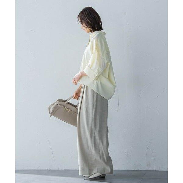 LAUTREAMONT / ロートレアモン タックワイドパンツ