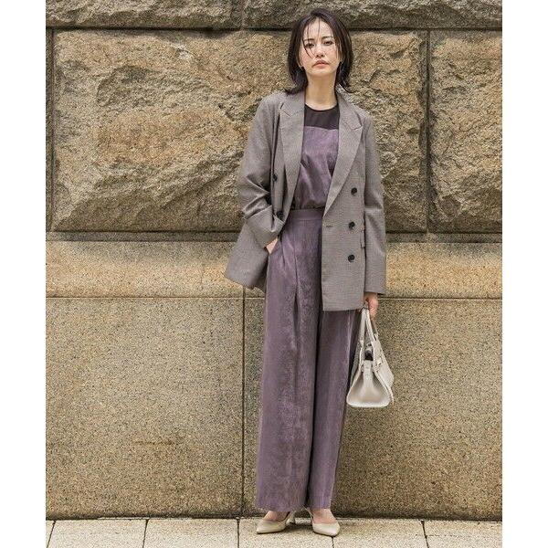 LAUTREAMONT（ロートレアモン） エアリースエード調プルオンパンツ