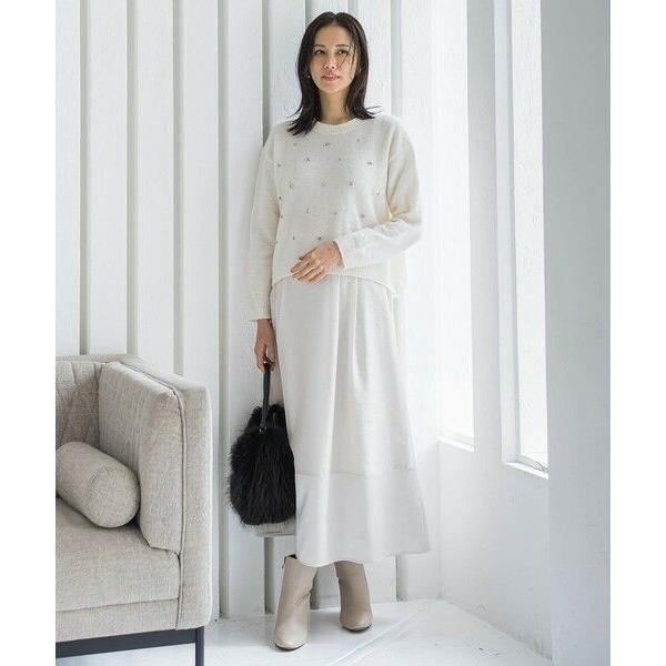 LAUTREAMONT（ロートレアモン） 素材切り替えオーガンジースカート