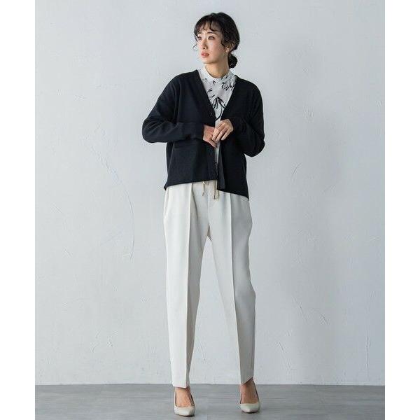 LAUTREAMONT / ロートレアモン 【WEB限定】【洗えるニット】リブ切り替えニットカーディガン≪11号サイズあり≫ 