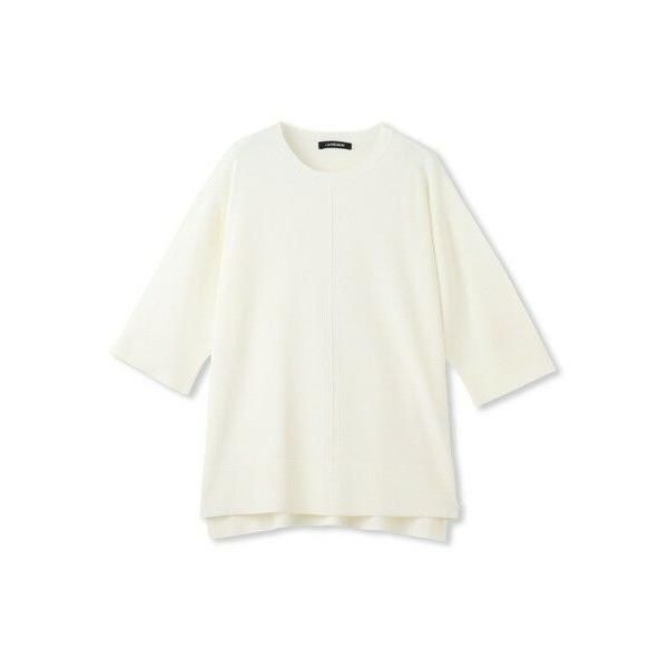 LAUTREAMONT（ロートレアモン） 5分袖Tシャツライクニット≪手洗い可能 
