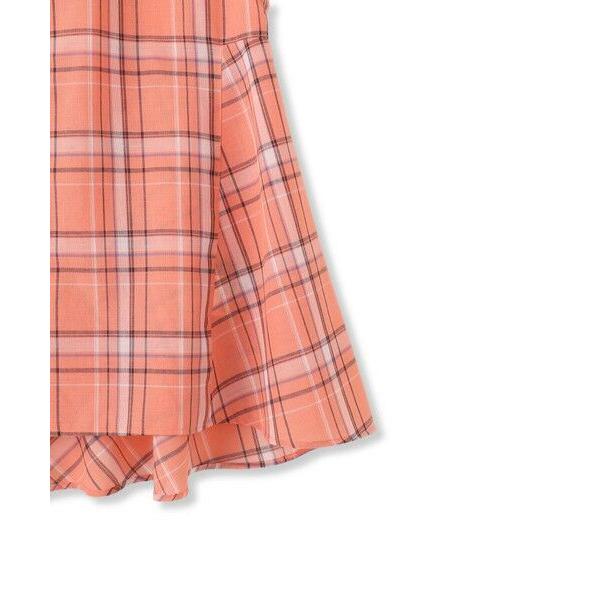 LAUTREAMONT（ロートレアモン） マドラスチェックブラウス≪洗濯機で