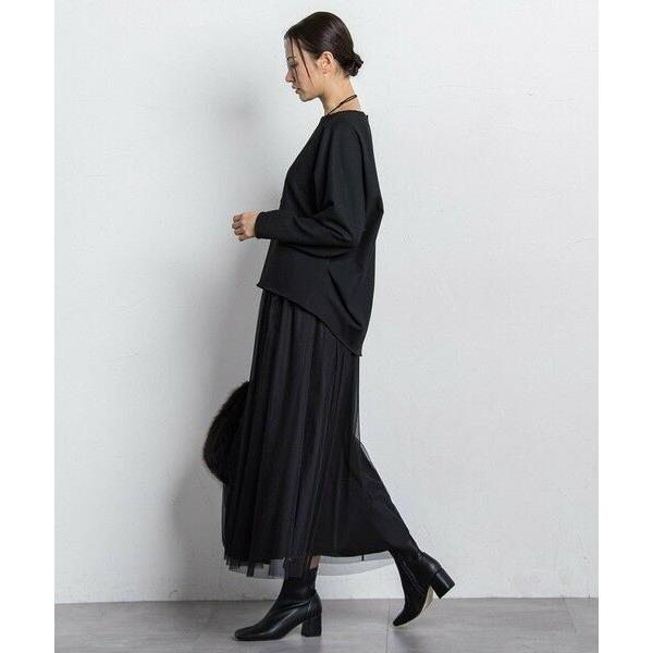 LAUTREAMONT（ロートレアモン） 両面起毛ドロップショルダーブラウス