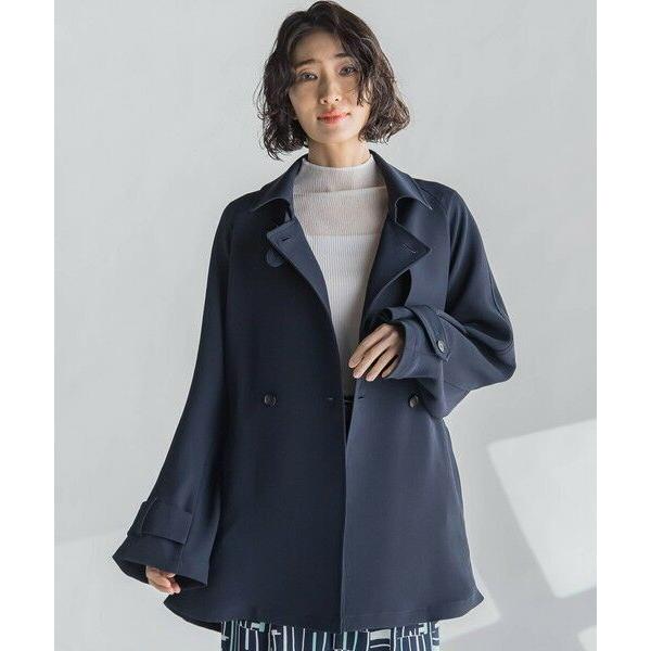 la.f（ラ・エフ） ショートトレンチコート≪手洗い可能