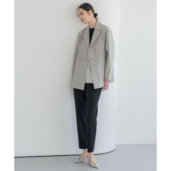 la.f（ラ・エフ） メモリータフタショート丈ライトアウター≪洗濯機