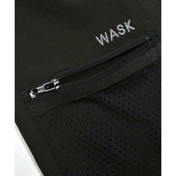 WASK / ワスク 【速乾/接触冷感】5.5分丈メッシュポケットポリエステルリップパンツ(100~160cm)｜selectsquare｜08