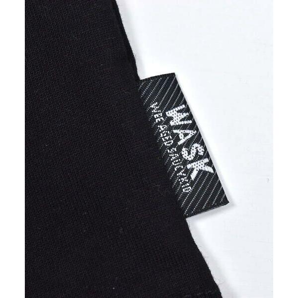 WASK / ワスク 【接触冷感】袖ファスナーポケット切り替え天竺Tシャツ(100~160cm)｜selectsquare｜15