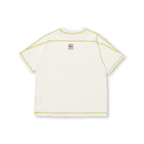 WASK / ワスク 【速乾】ロゴプリントBIGTシャツ(100~160cm)｜selectsquare｜06