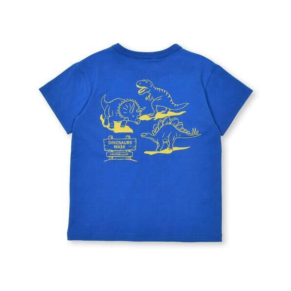 WASK / ワスク 【速乾】恐竜サガラワッペン天竺Tシャツ(100~160cm)｜selectsquare｜16